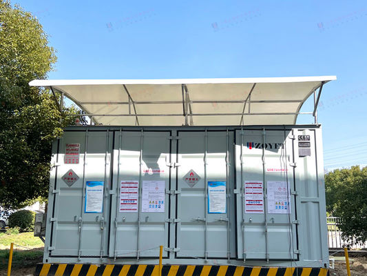 ช่องบรรจุแบตเตอรี่ภายนอกที่มีความจุที่กําหนดเอง ด้วยการสร้างที่ทนไฟ และการควบคุมอุณหภูมิที่ฉลาด