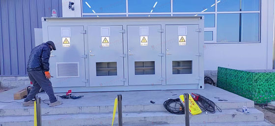 ถังเก็บแบตเตอรี่กันไฟที่กําหนดเอง พร้อมระบบเก็บพลังงานที่ควบคุมสภาพอากาศ