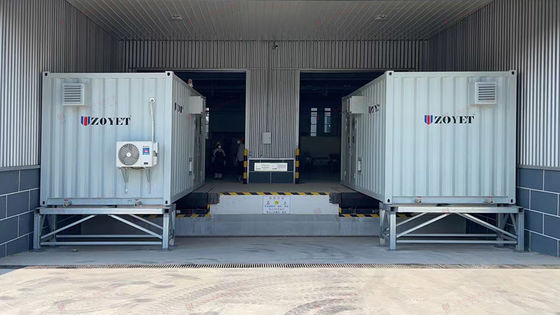สแตนเลสคอร์เทนสูง คอนเทนเนอร์เซ็นเตอร์ข้อมูลแบบโมดูล ประตูที่กําหนดเอง