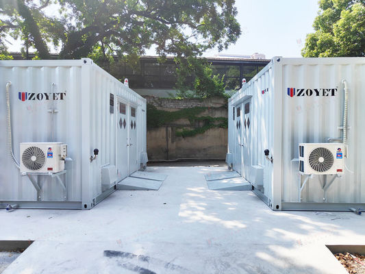 ตู้ชาร์จแบตเตอรี่กลางแจ้งกันน้ำ 40 ฟุต สำหรับสภาพแวดล้อมที่รุนแรง