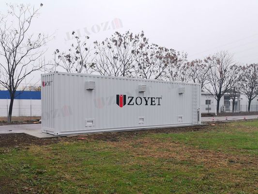 ตู้เก็บถังแก๊สสำหรับภายนอกอาคารแบบทนทานพิเศษ ป้องกันการระเบิด พร้อมระบบตรวจสอบระยะไกลสำหรับไซต์งานก่อสร้าง