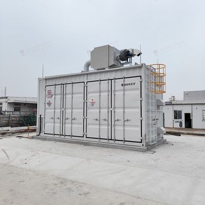 ตู้คอนเทนเนอร์ชาร์จแบตเตอรี่ภายนอกอาคารกันไฟและกันระเบิดขนาด 20 ฟุต สำหรับแบตเตอรี่ลิเธียมไอออน พร้อมคุณสมบัติปรับแต่งพิเศษ